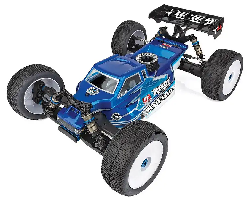 Team Associated RC8T4 Team Competition 1/8 4WD Off-Road Nitro Truggy Kit w/Gearbox Upgrade