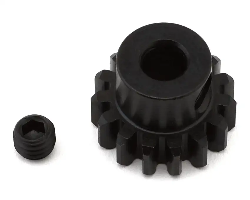 Team Associated Factory Team Steel Mod 1 Pinion Gear (5mm Bore) (15T)