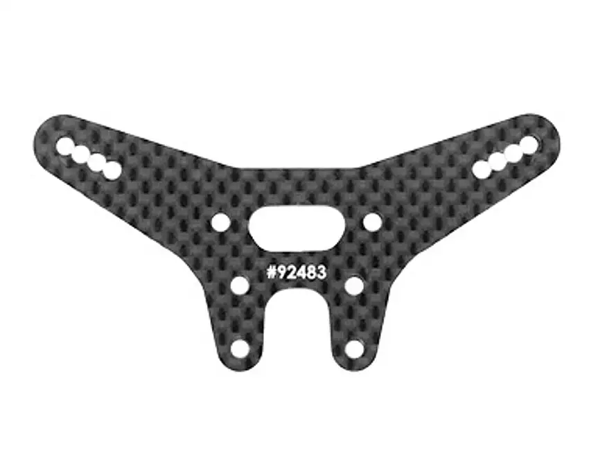 Team Associated RC10B7 Factory Team Carbon Fiber Rear Shock Tower (-2mm)