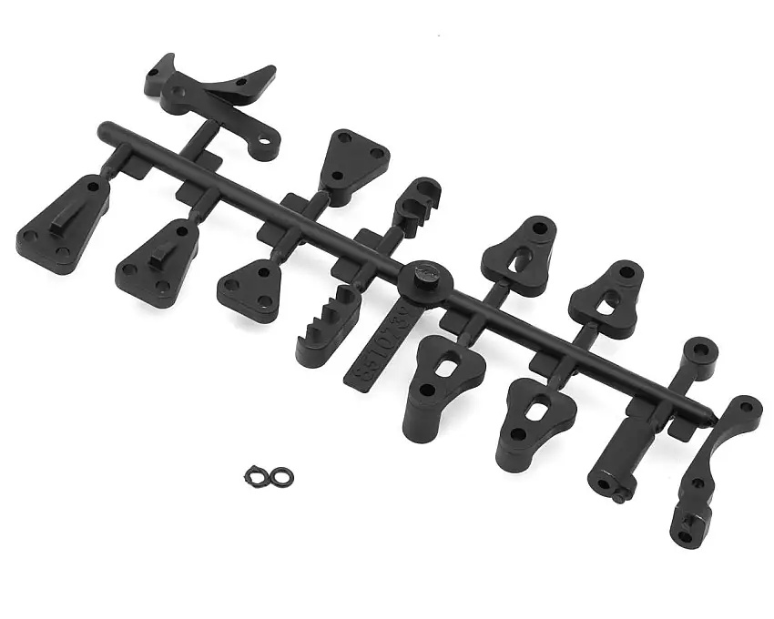 Team Associated RC10B84 Battery Holder & Fan Mount Set