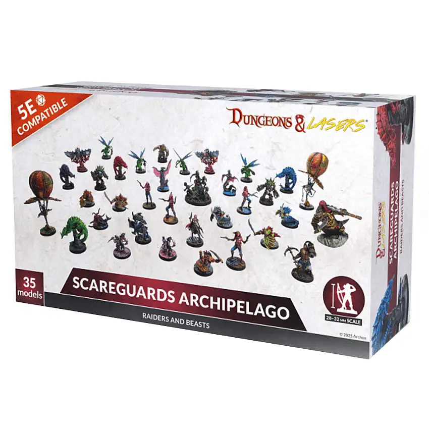 Dungeons & Lasers: Raiders & Beasts of Scareguards Archipelago