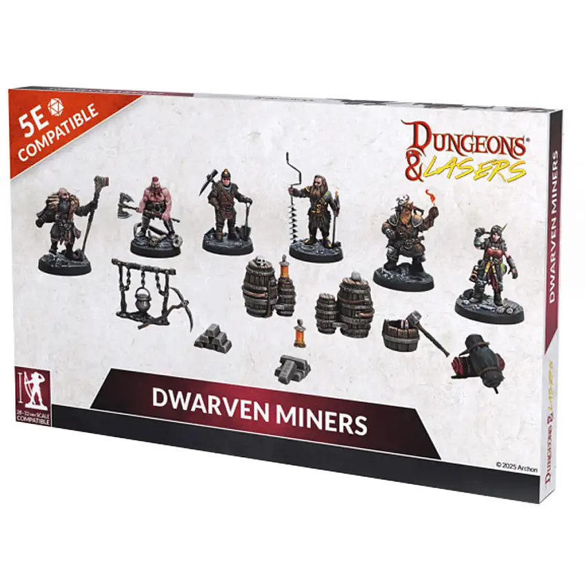 Dungeons & Lasers: Dwarven Miners
