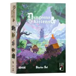 ASMESDAK01 Asmodee Dungeons and Kittens Role Playing Game: Starter Set