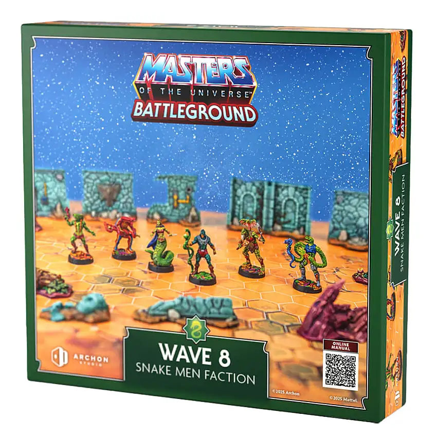 Masters of the Universe: Battleground: Wave 8 - Snake Men Faction (Preorder)