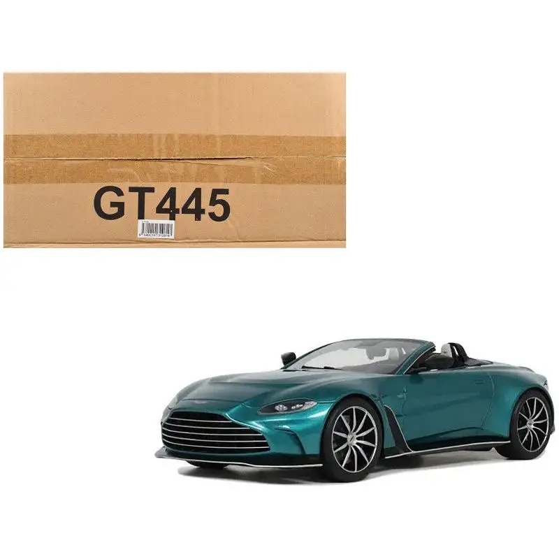 Aston Martin V12 Vantage Roadster Racing Green Metallic 1/18 Model Car by GT Spirit