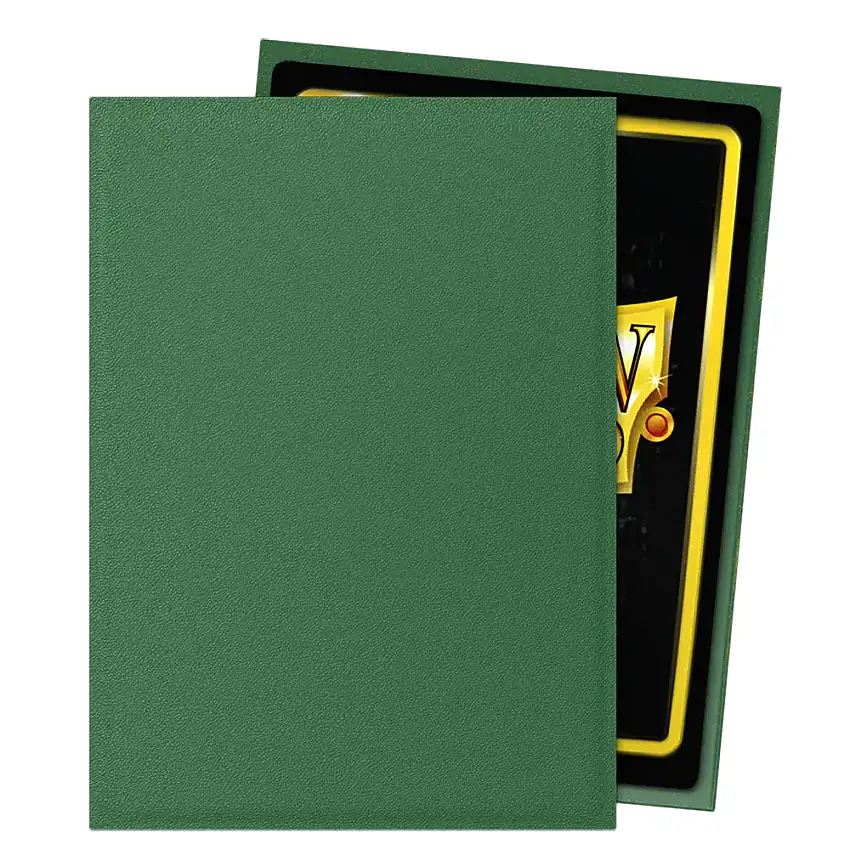 Dragon Shield Sleeves: Matte Non-Glare - Forest Green (100) (Preorder)