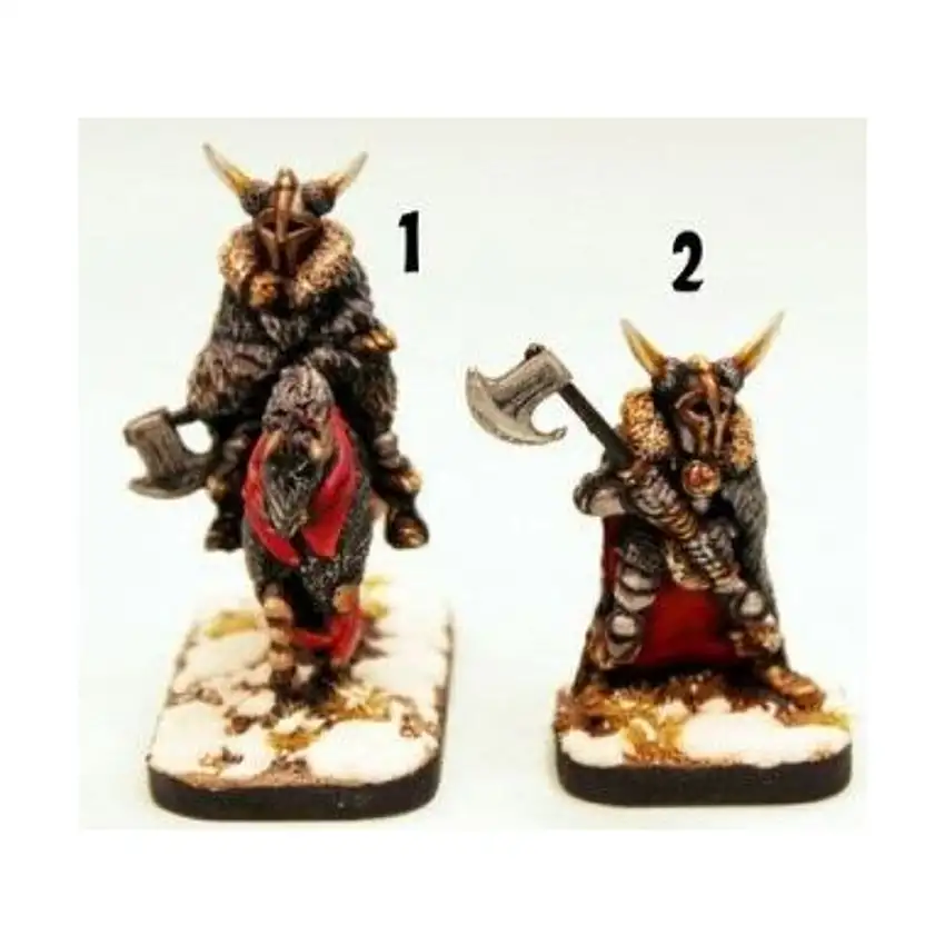 Winter Knight w/Armoured Horse & Winter Knight on Foot