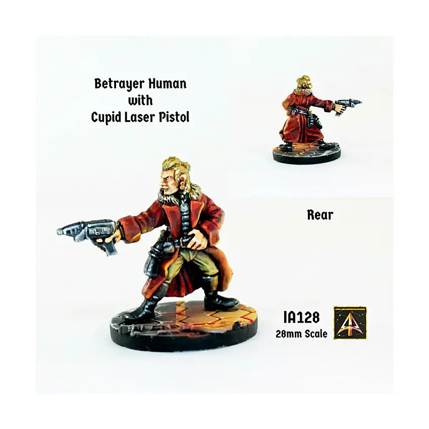 Betrayer Human Aiming Cupid Laser Pistol