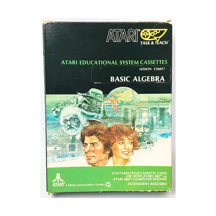 Atari Education System Cassettes - Basic Algebra