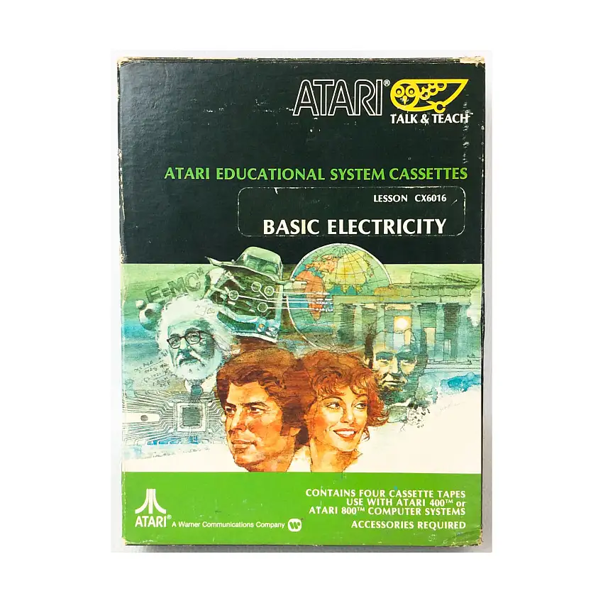 Atari Education System Cassettes - Basic Electricity