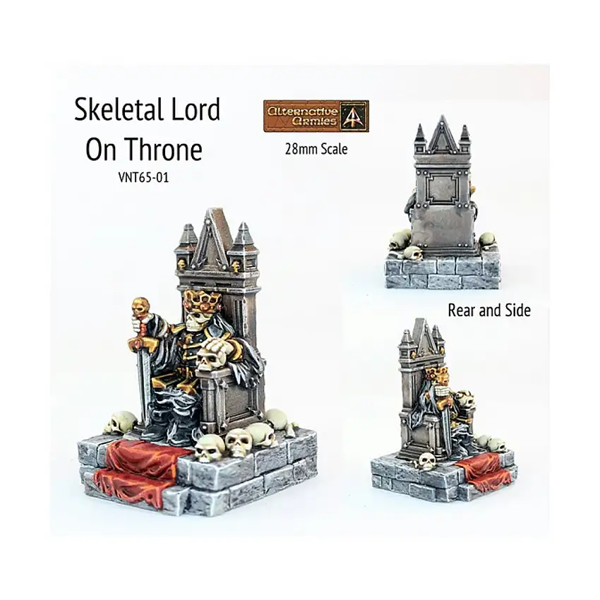 Skeletal Lord on Throne