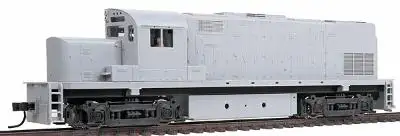 Atlas Model Railroad 10000002 HO Scale Alco C420 Phase 2B, No Nose Light - Standard DC - Master(R) Silver -- Undecorated; Low Nose, No Nose Light