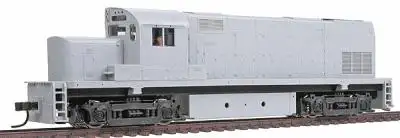 Atlas Model Railroad 10000004 HO Scale Alco C420 Phase 2B Low Nose, Dynamic Brakes - Standard DC - Master(R) Silve -- Undecorated, Low Nose, No Nose Light, w/Dynamic Brakes