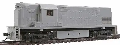 Atlas Model Railroad 10000006 HO Scale Alco C420 Phase 2B High Nose, Dynamic Brakes - Standard DC - Master(R) Silve -- Undecorated, High Nose