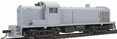 Atlas Model Railroad 10000062 HO Scale Alco RS3 - Standard DC - Classic Silver -- Undecorated (Includes Water-Cooled Exhaust)