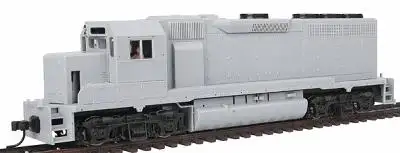 Atlas Model Railroad 10000133 HO Scale EMD GP40 - LokSound and DCC - Master(R) Gold -- Undecorated - Low Nose