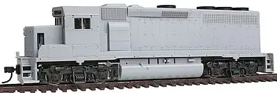 Atlas Model Railroad 10000403 HO Scale EMD GP40-2 Phase I w/Sound & DCC - Master(R) Gold -- Undecorated With Nose Graylight