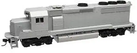 Atlas Model Railroad 10000650 HO Scale EMD GP40-2 - Standard DC - Master(R) Silver -- Undecorated, SP Version