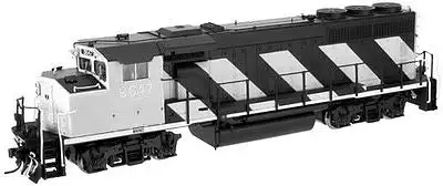 Atlas Model Railroad 10000709 HO Scale GMD GP40-2W CN Early Version - Standard DC - Master(R) Silver -- Undecorated