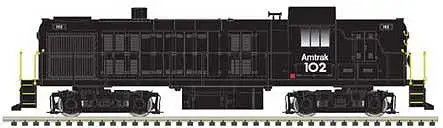 Atlas Model Railroad 10001310 HO Scale Alco RS3, Water-Cooled Exhaust w/Sound & DCC - Classic Gold -- Undecorated