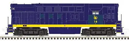 Atlas Model Railroad 10001601 HO Scale FM H16-44 Early Body/Cab w/Sill Handrails - Standard DC - Master(R) Silver -- Undecorated