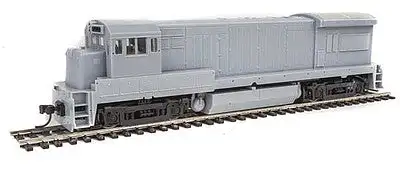 Atlas Model Railroad 10002338 HO Scale GE U33/36B w/Sound & DCC - Master(R) Gold -- Undecorated (Late Phase, AAR-B Trucks)