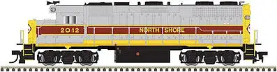 Atlas Model Railroad 10002409 HO Scale EMD GP38 Low Nose w/Sound & DCC - Master(R) Gold -- North Shore #2017
