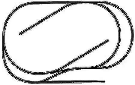 Atlas Model Railroad 1000283 HO Scale Code 83 Layout Package (Brown Ties, Nickel Silver Rail) -- HO-2: The Dispatcher's Delight