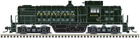 Atlas Model Railroad 10003011 HO Scale Alco RS1 - LokSound and DCC - Classic Gold -- Pennsylvania Railroad 5640 (Brunswick Green)