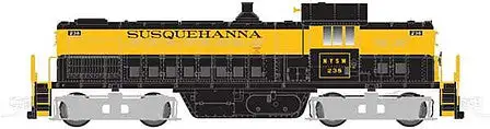 Atlas Model Railroad 10003014 HO Scale Alco RS1 - LokSound and DCC - Classic Gold -- New York, Susquehanna & Western 238 (black, yellow)