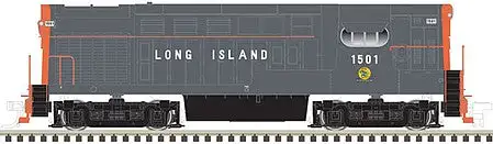Atlas Model Railroad 10003519 HO Scale FM H16-44 - Standard DC - Master Silver(R) -- Long Island 1501 (gray, orange, Dashing Dan Logo)