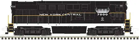 Atlas Model Railroad 10003525 HO Scale FM H16-44 - Standard DC - Master Silver(R) -- New York Central 7001 (black, white)