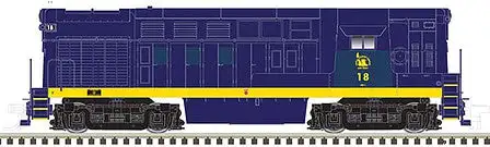 Atlas Model Railroad 10003534 HO Scale FM H16-44 - LokSound and DCC - Master Gold(R) -- Central Railroad of New Jersey 19 (blue, yellow)