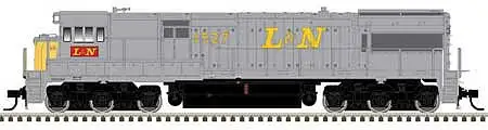 Atlas Model Railroad 10003688 HO Scale GE U28C - LokSound and DCC - Master(R) Gold -- Louisville & Nashville 1526 (gray, yellow)