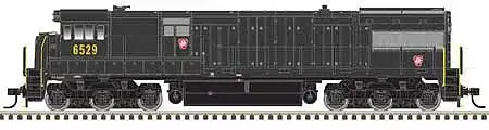Atlas Model Railroad 10003691 HO Scale GE U28C - LokSound and DCC - Master(R) Gold -- Pennsylvania Railroad 6527 (Brunswick Green, black)