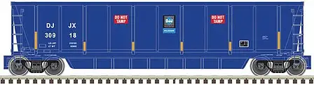 Atlas Model Railroad 20006688 HO Scale Coalveyor Bathtub Gondola - Ready to Run - Master(R) -- David J. Joseph 30904 (blue, white)