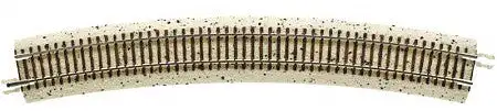 Atlas Model Railroad 2495 N Scale Code 65 17" Radius Curve True-Track(R)