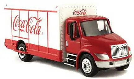 Atlas Model Railroad 25000032 HO Scale Beverage Delivery Truck (Metal) - Assembled -- Coca-Cola (white, red)