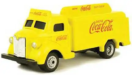 Atlas Model Railroad 25000035 HO Scale 1947 Bottle Truck - Assembled -- Coca-Cola (yellow, red)