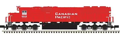 Atlas Model Railroad 40003945 N Scale EMD SD60 - Standard DC - Master Silver -- Canadian Pacific 6222 (red, black, white)