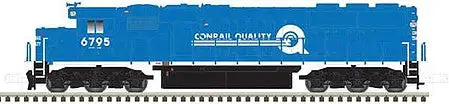Atlas Model Railroad 40003968 N Scale EMD SD50 - ESU LokSound & DCC - Master Gold -- Conrail 6795 (blue, white, Quality Logo)