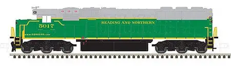 Atlas Model Railroad 40003972 N Scale EMD SD50 - ESU LokSound & DCC - Master Gold -- Reading & Northern 5049 (green, gray, yellow)
