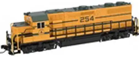 Atlas Model Railroad 40004131 N Scale EMD GP38 - ESU LokSound and DCC - Master Gold -- Undecorated, Dynamic Brakes