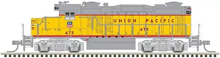 Atlas Model Railroad 40004523 N Scale EMD GP20 - ESU LokSound and DCC - Master(TM) Gold -- Union Pacific 497 (Armour Yellow, gray, red)