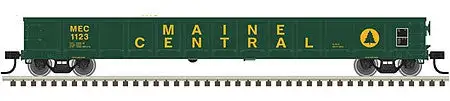 Atlas Model Railroad 50004698 N Scale Evans 52' Gondola - Ready to Run -- Maine Central #1134 (green, yellow)