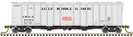 Atlas Model Railroad 50004781 N Scale 4180 Airslide Covered Hopper - Ready to Run - Master(R) -- Undecorated