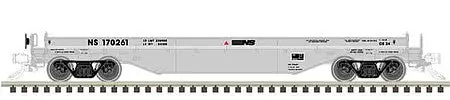 Atlas Model Railroad 50004893 N Scale 42' Coil Steel Car with Fishbelly Side Sill - Ready to Run - Master(R) -- Norfolk Southern Class CS 24, 170003 (gray, No Cover)