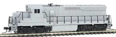 Atlas Model Railroad 54401 N Scale EMD SD24 - Standard DC - Master(R) -- Undecorated; Santa Fe Style w/Low Nose & 3-Chime Horn