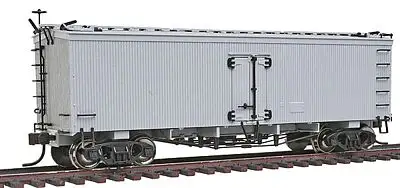 Atlas Model Railroad 6102 HO Scale Atlas Master(R) GACC 36' Wood Reefer Assembled -- Undecorated w/Truss Rod Underframe