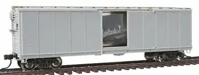Atlas Model Railroad 64002 HO Scale USRA Steel Rebuilt Boxcar - Ready to Run - Master(R) -- Undecorated (5-5-5 End & Straight Underframe)